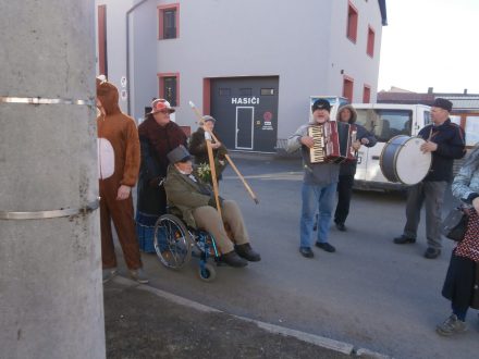 Paní Božena Prokešová a Oldřich Pátek